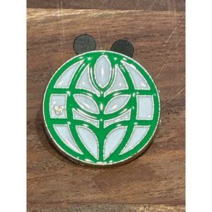Disney Pin Trading Pin Authentic Epcot Center Logos 2015 Hidden Mickey The Land